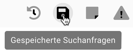 Gespeicherte Suchanfragen aufrufen